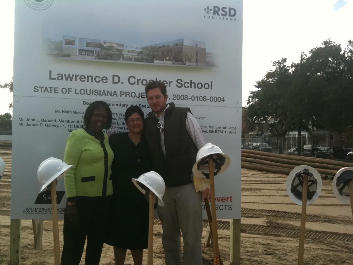 Tulipan serves as program manager and owner’s representative on construction programs exceeding $1 billion. Client in image: Recovery School District of New Orleans.